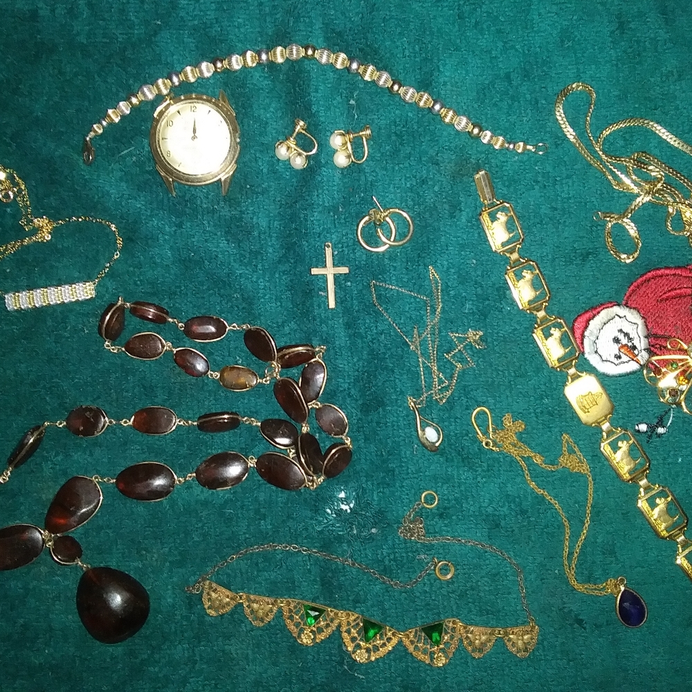 Vintage Gold filled jewelry lot